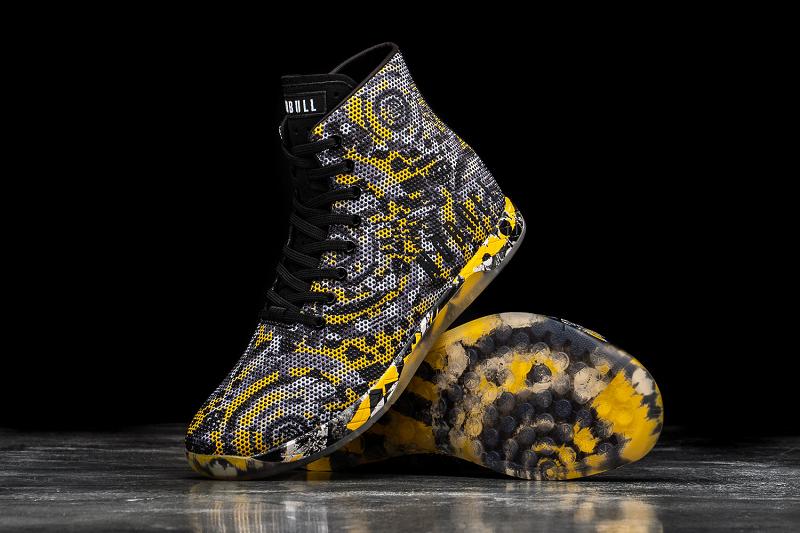 Yellow Nobull High-Top Artists For Humanity Women's Trainers | CA I1836L